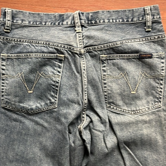 Code Bleu Denim Jeans Size 34 Relaxed Fit Straight Leg - Picture 4 of 10